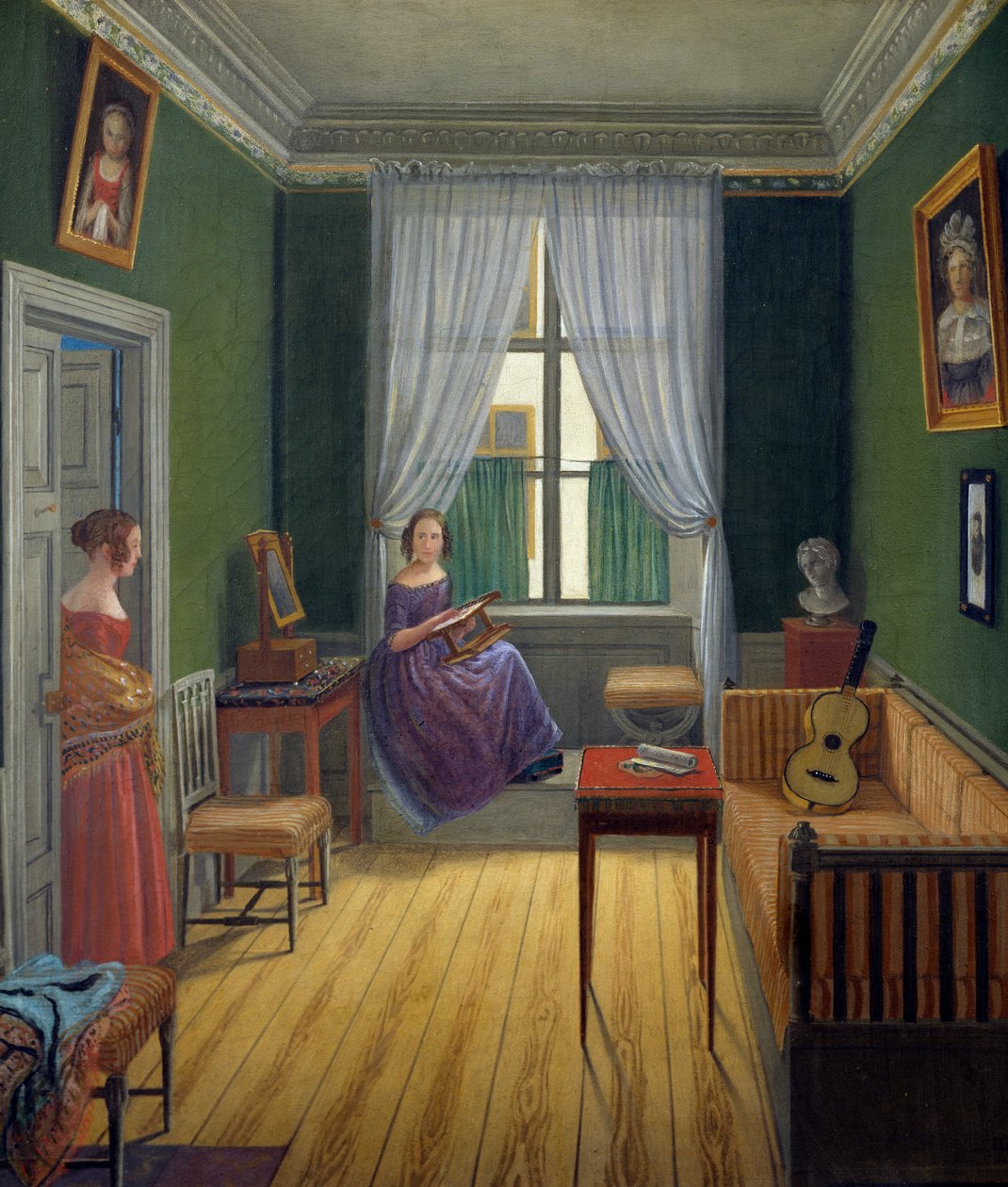 Lærerlejlighed i Stockholm af John Augustus Köhler
