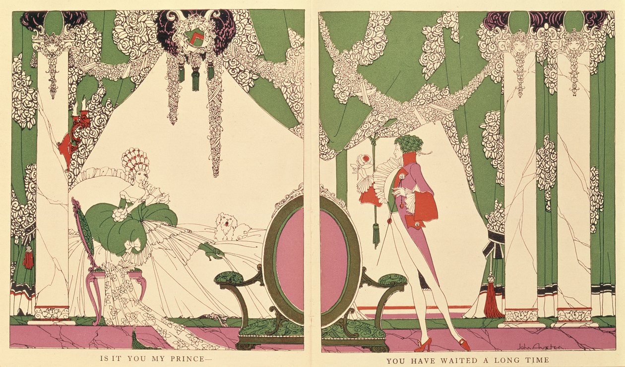 The Sleeping Beauty, illustration fra 