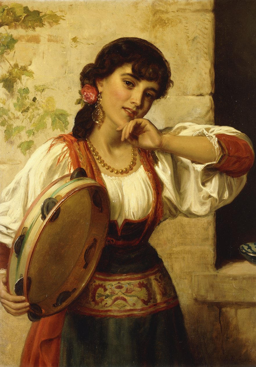 En neopolitansk danser, af John Bagnold Burgess