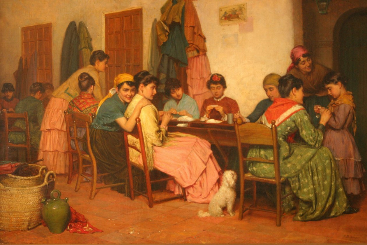 John Bagnold Burgess Cigaretfabrikanterne 1887 af John Bagnold Burgess
