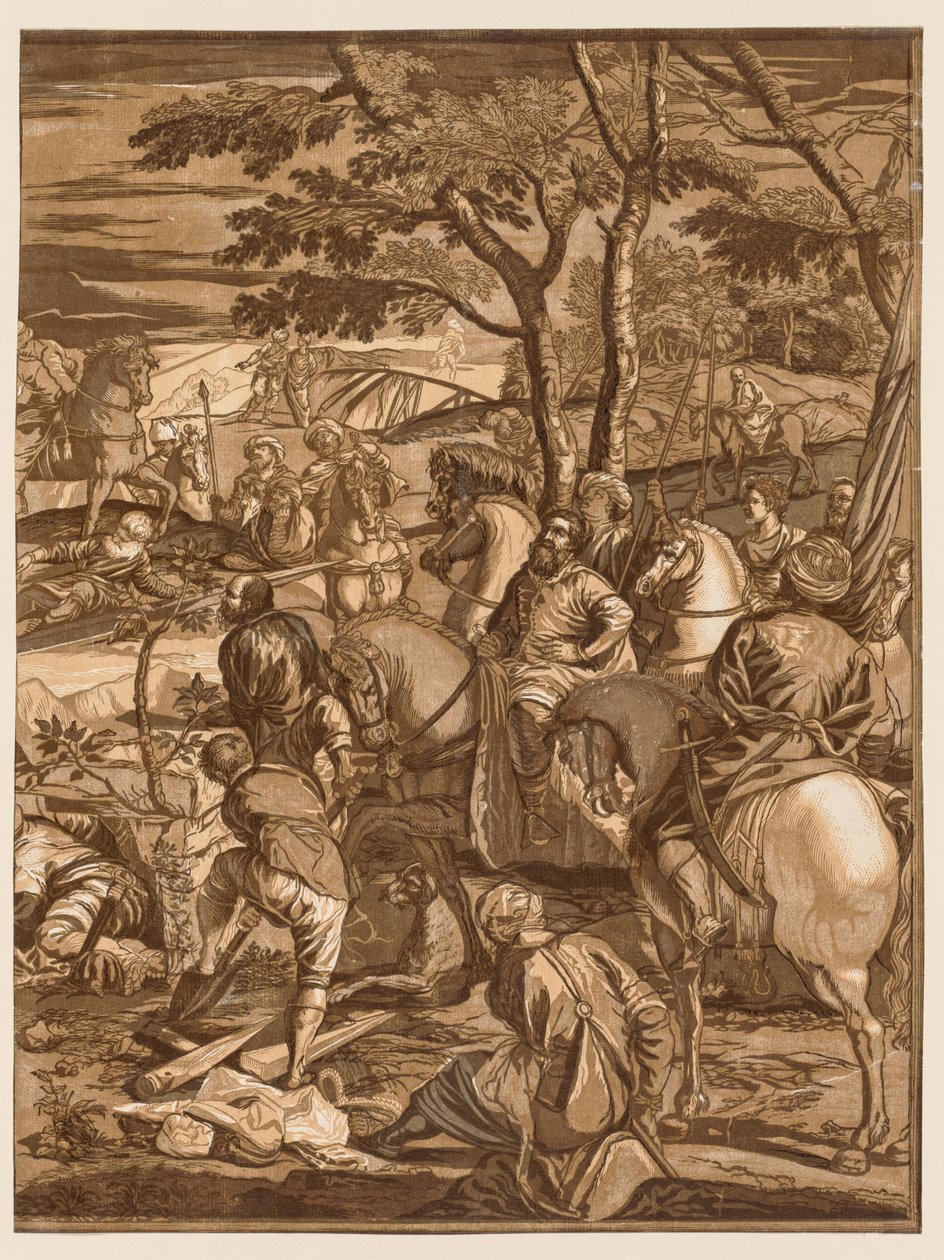 Korsfæstelse, 1741. af John Baptist Jackson