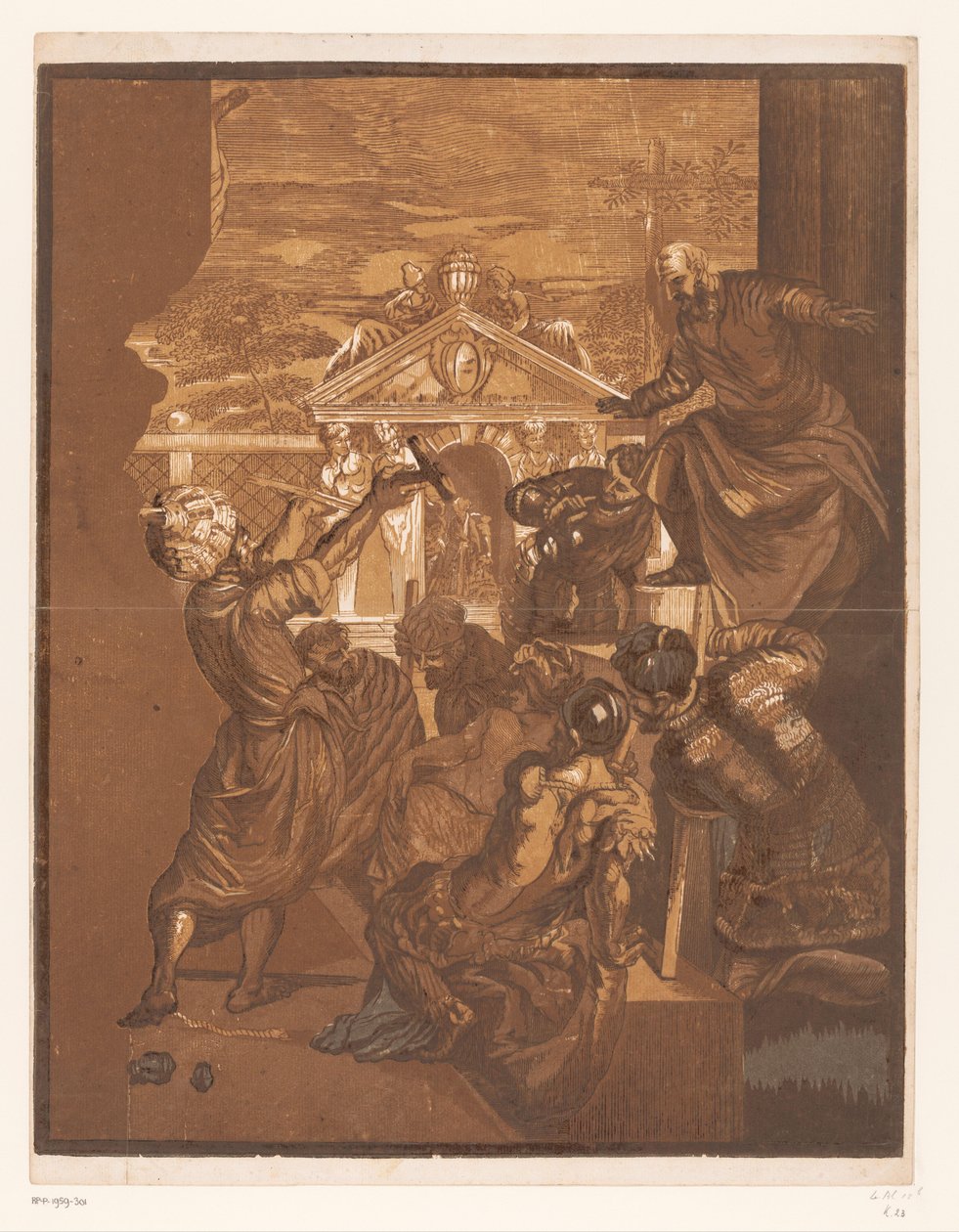 Marcus redder en slave fra hans tortur Kunstværker af venetianske mestre (serietitel) Opera selectiora (serietitel) af John Baptist Jackson