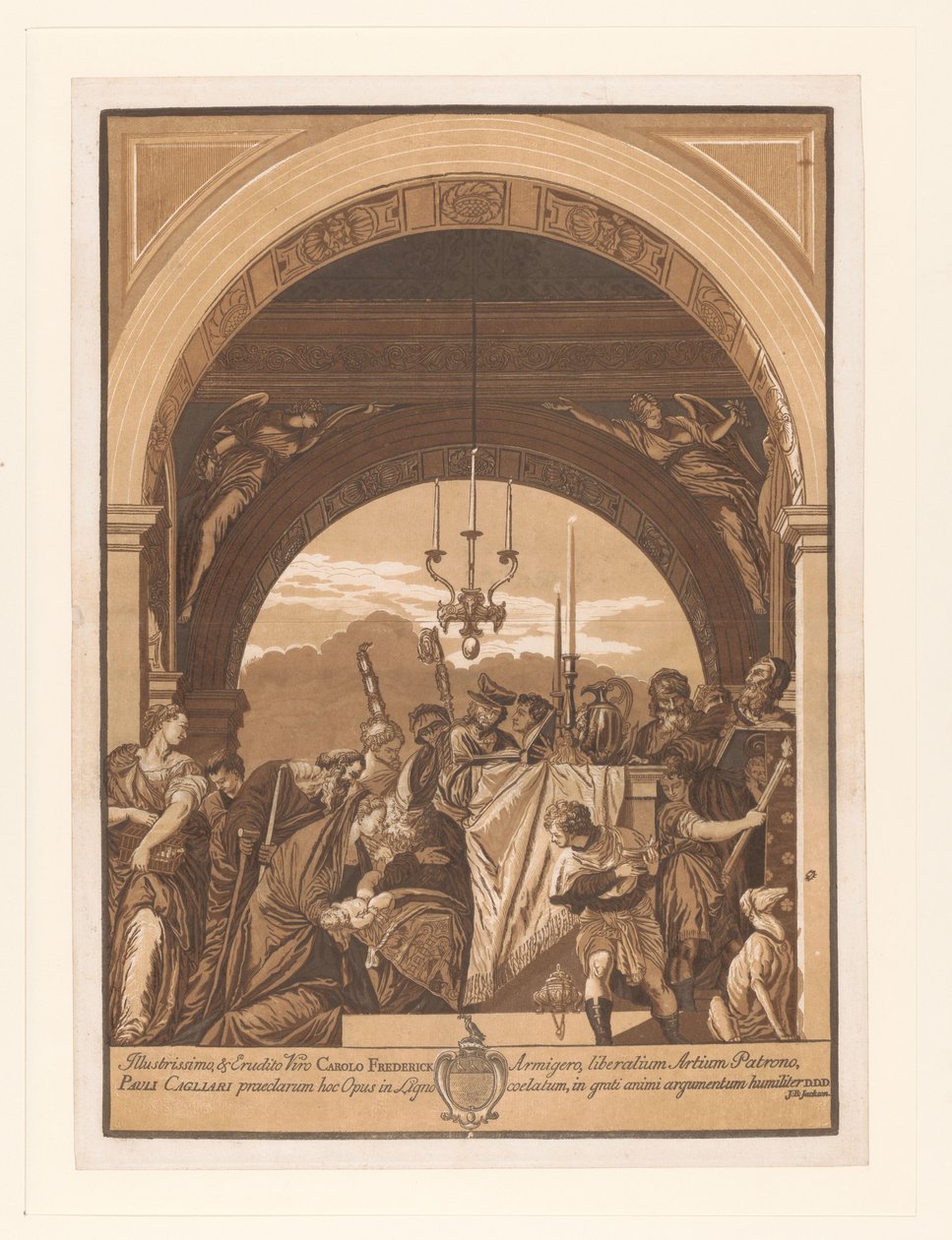 Præsentation af Kristus i templet Kunstværker af venetianske mestre (serietitel) Opera selectora (serietitel) af John Baptist Jackson