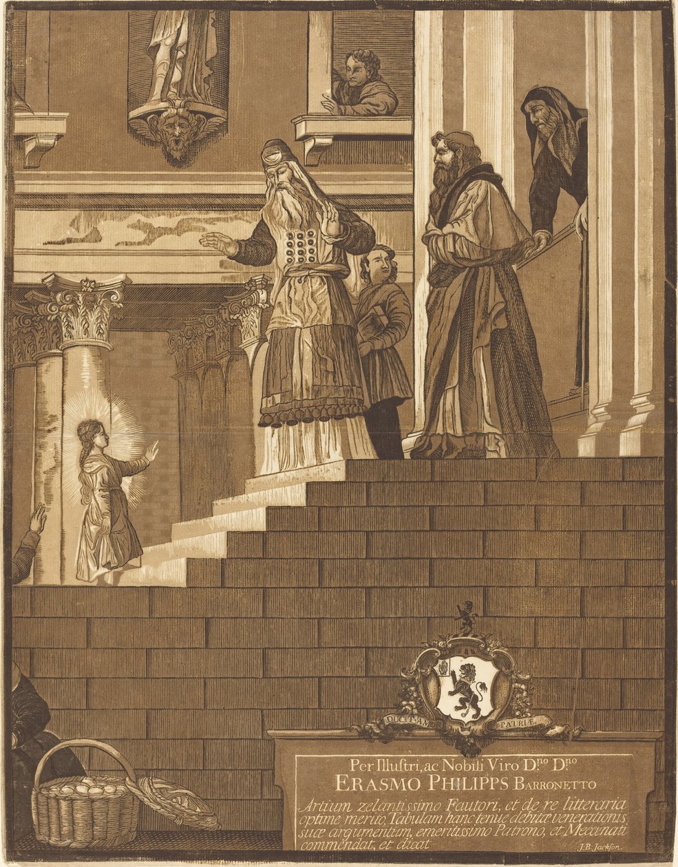 Præsentation af jomfruen i templet af John Baptist Jackson