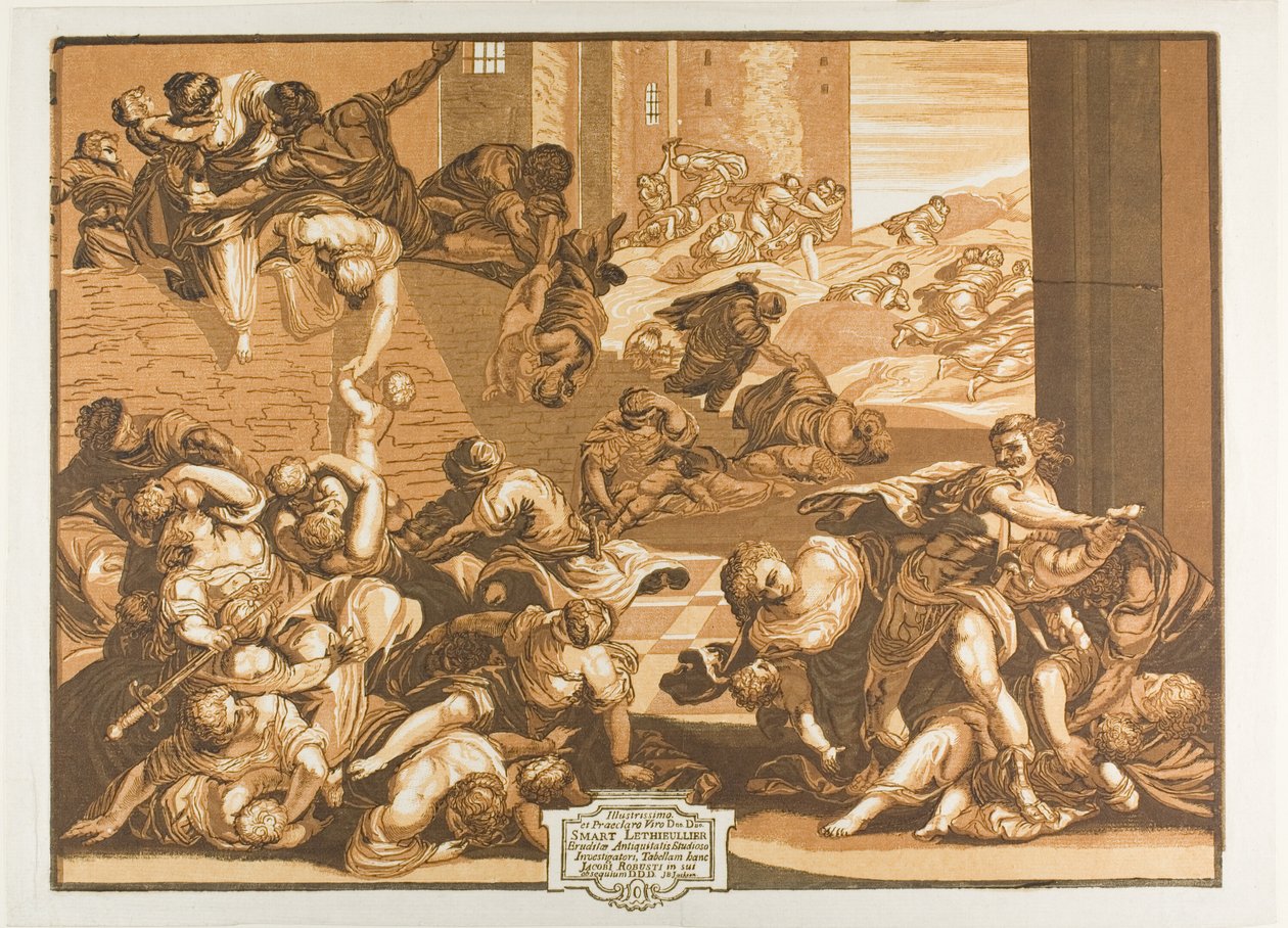 Massakren på de uskyldige, fra Opera Selectiora af John Baptist Jackson