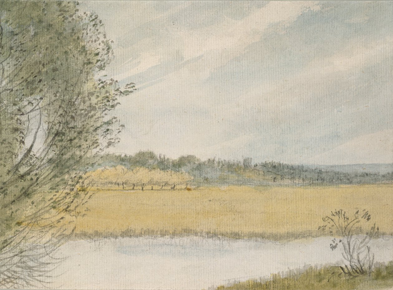 Christ Church Meadows, 1700-tallet af John Baptist Malchair