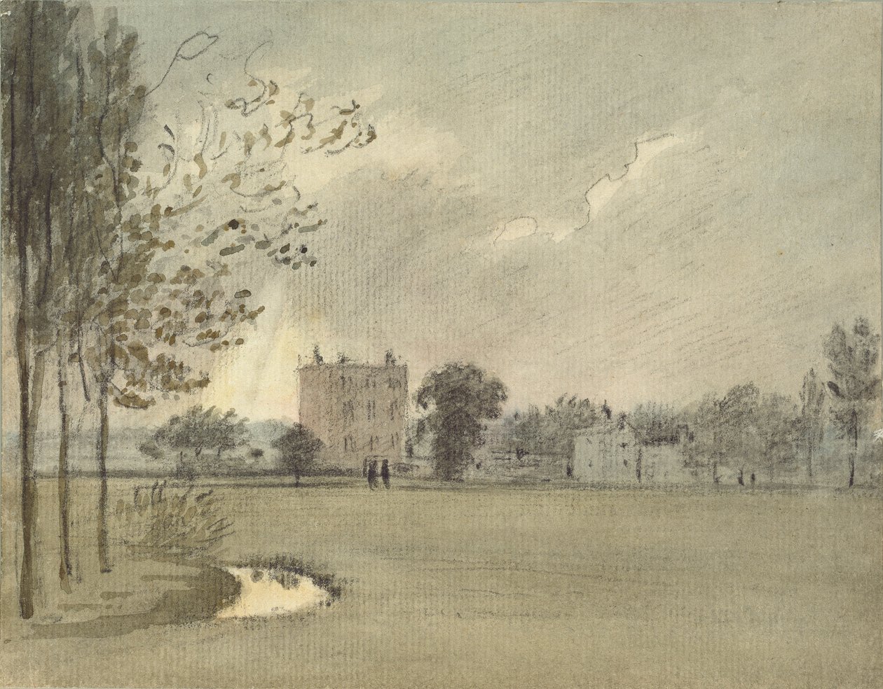 Christ Church Meadows, 6. maj 1788 af John Baptist Malchair