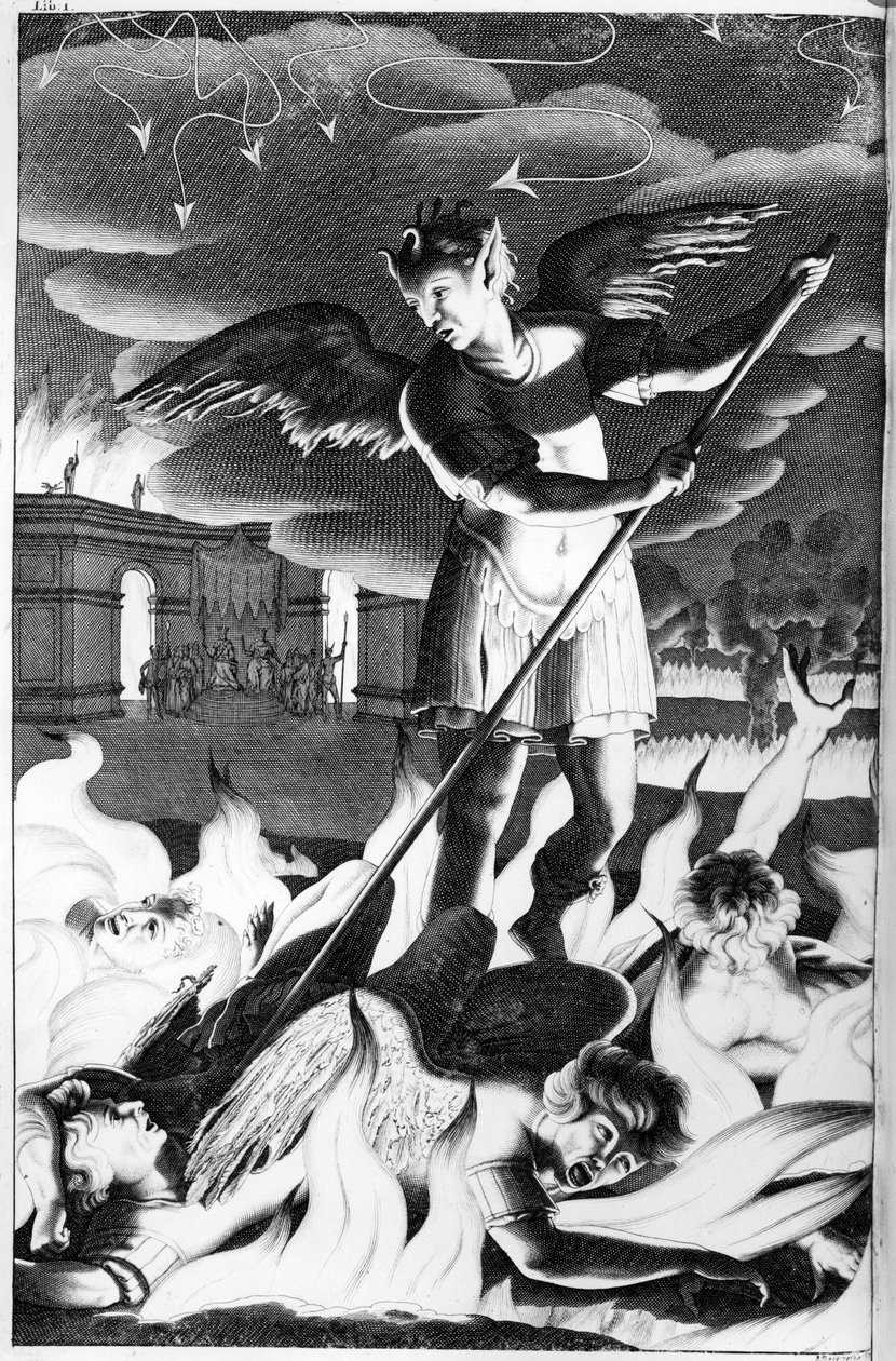 Satan, illustration fra 