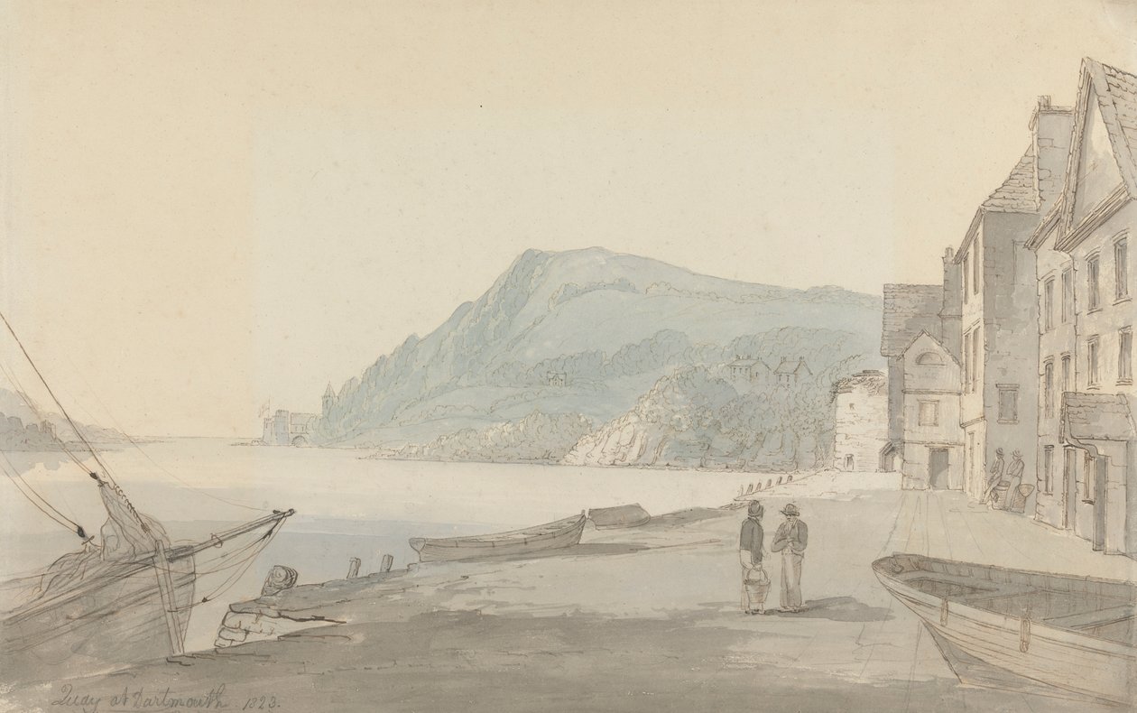 Kaj ved Dartmouth af John Baverstock Knight