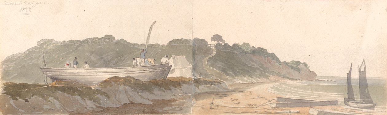 Studland Havneværft af John Baverstock Knight