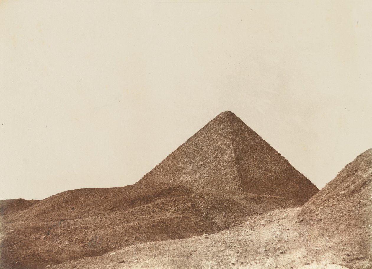 Cheops-pyramiden, Giza,1853-1854 (foto) af John Beasley Greene