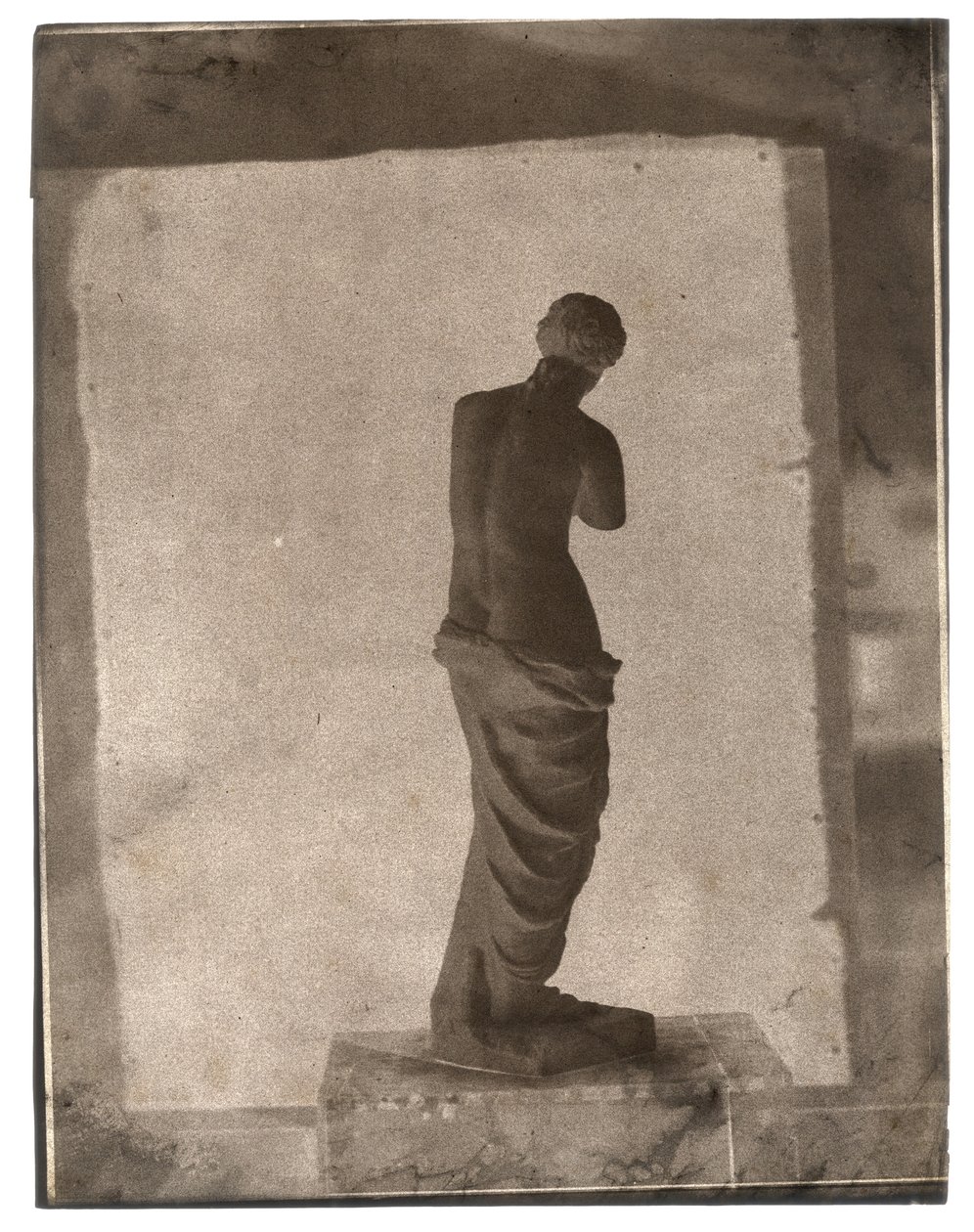 Uden titel [Stilleben med en statuette af Venus de Milo], 1852-53. af John Beasley Greene