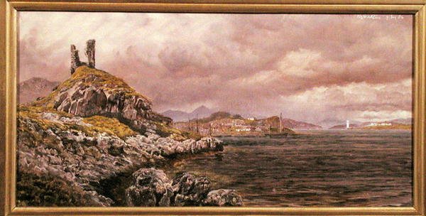 Kyleakin, 7. maj 1886 (olie på lærred) af John Brett