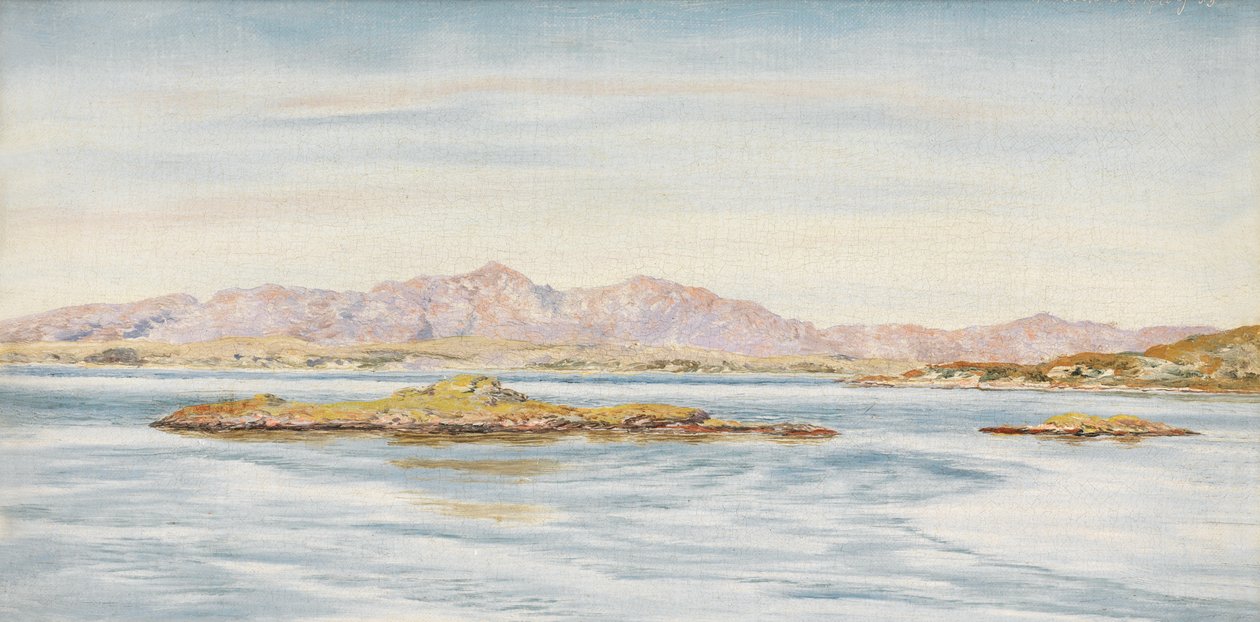 Morven Hills, 1885 af John Brett