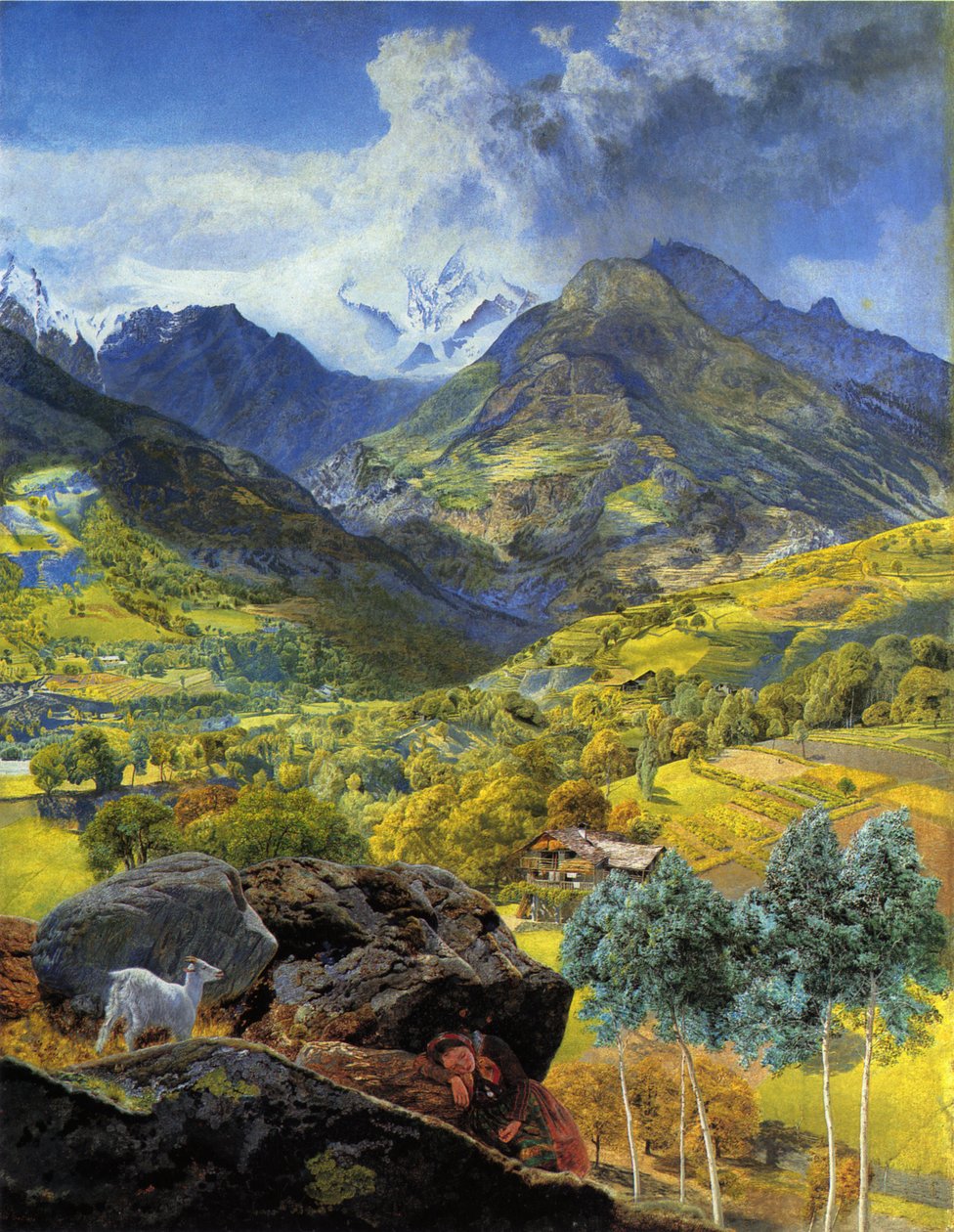 Aosta-dalen af John Brett