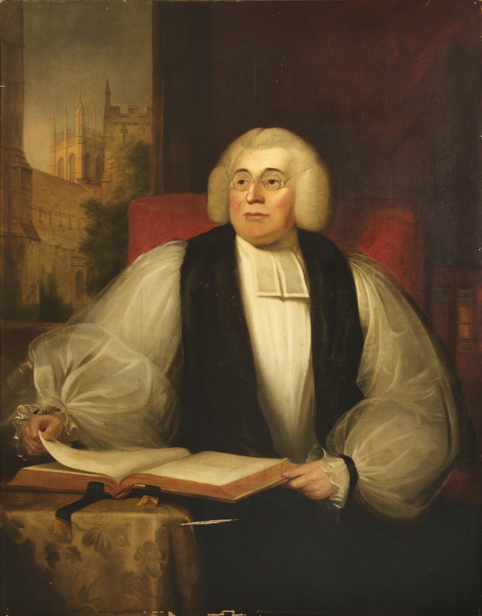 George Horne, formand for Magdalen College af John Bridges