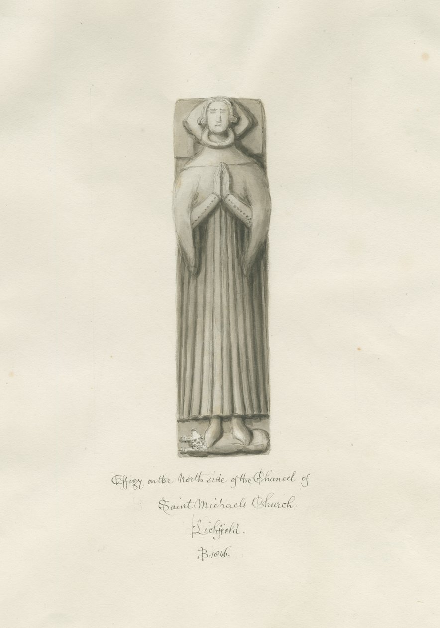 Lichfield - Billedbillede i Chancell of St. Michael