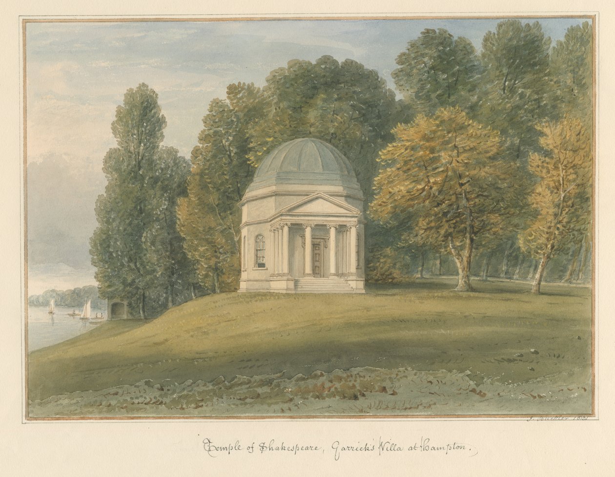 Middlesex - Hampton - Shakespeares tempel i Garrick