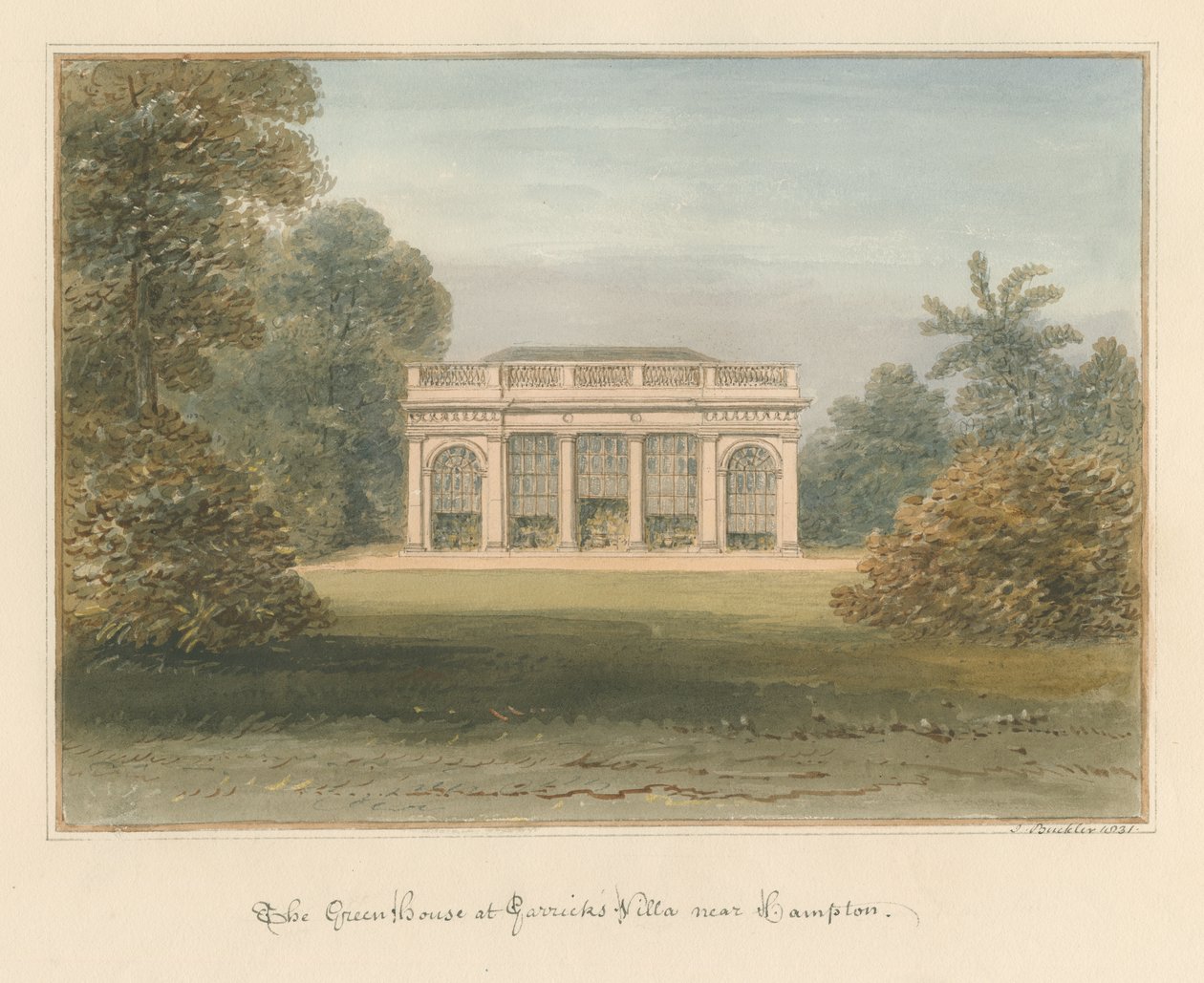 Middlesex - Hampton - Det grønne hus i Garrick