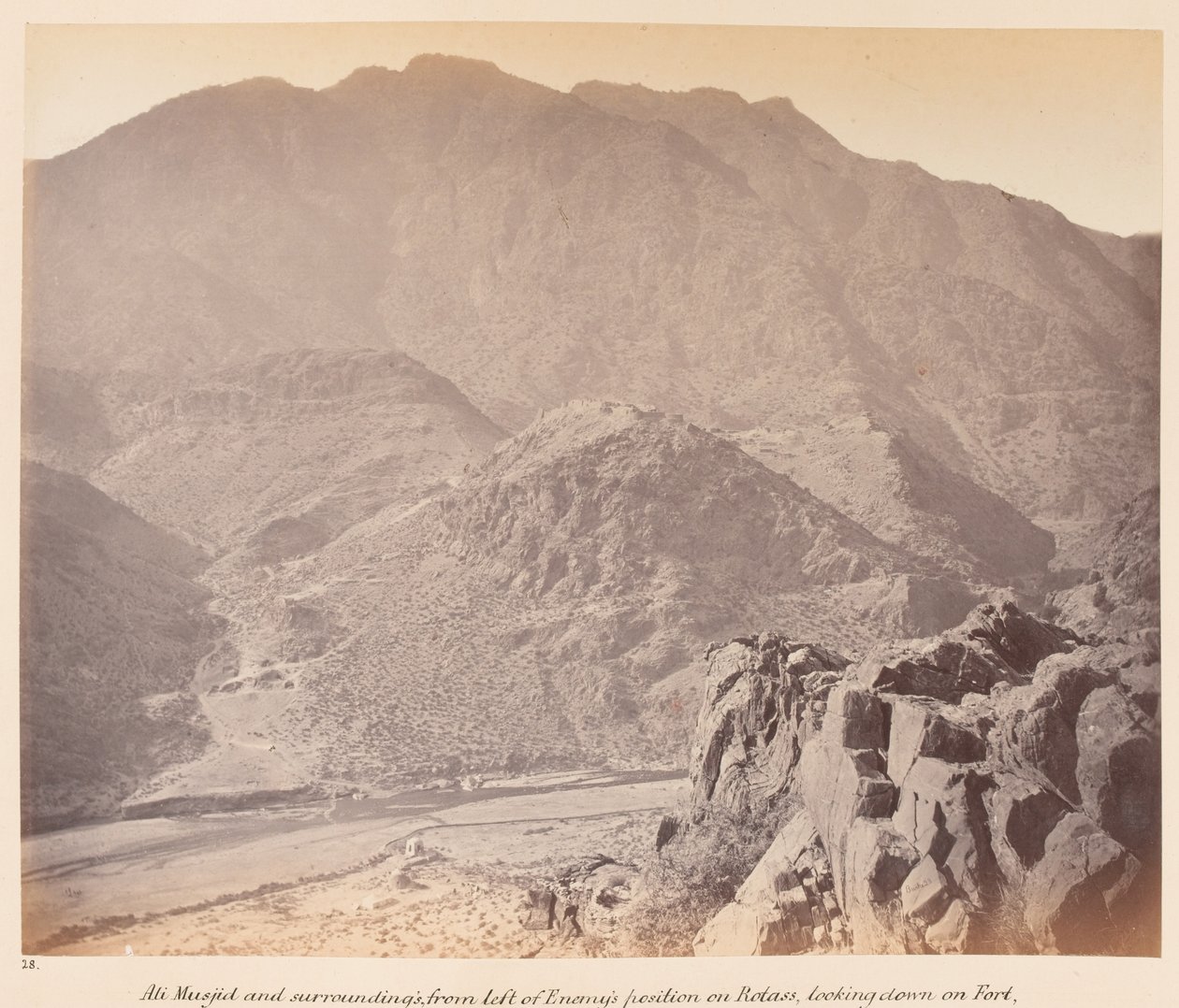 ?Ali Masjid og omegn?, 1878 af John Burke