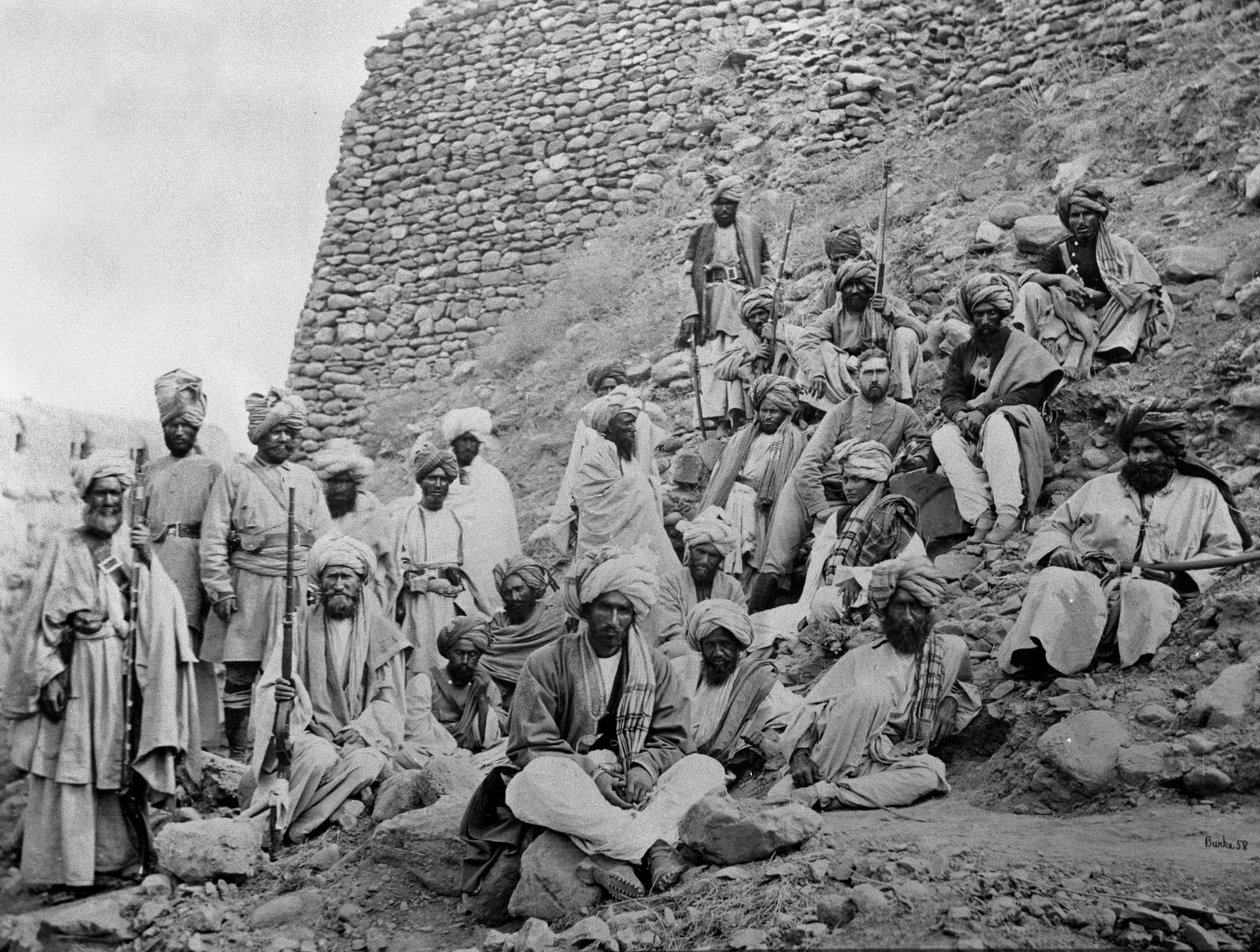 Khyber Chiefs and Khans, 1878-79 af John Burke