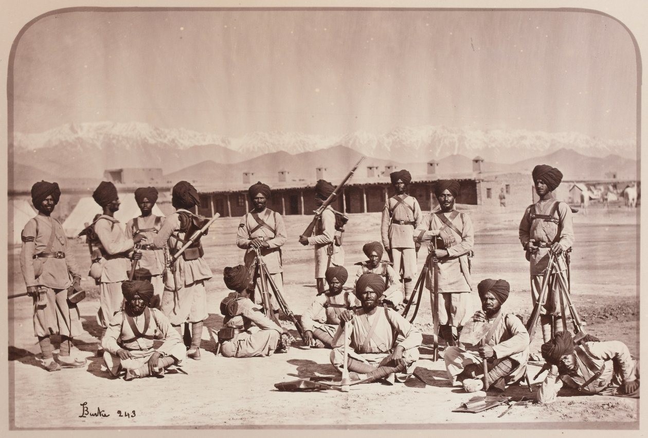 Order of Merit Sepoys, 23. (Punjab) Regiment of Bengal Native Infantry (Pionerer) af John Burke