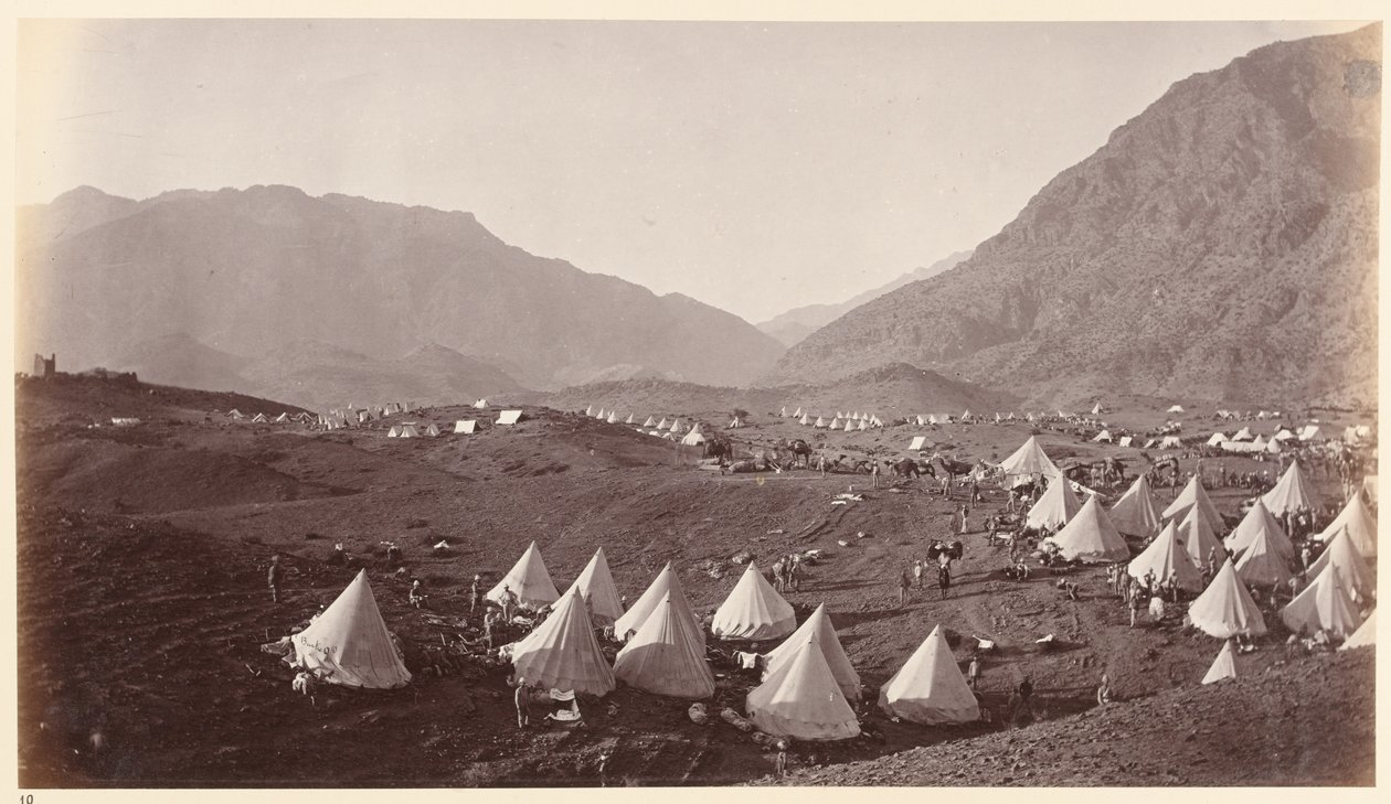 ?Shergai Heights ser mod Ali Musjid?, 1878 ca af John Burke