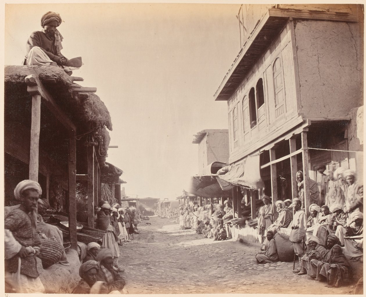 Gadebillede, Jalalabad 1879 af John Burke