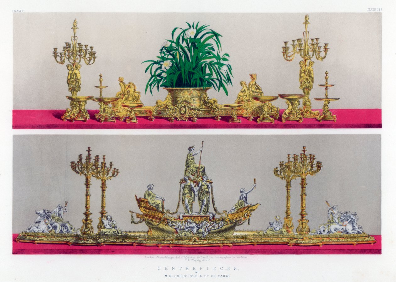 Midterstykker, 1800-tallet. af John Burley Waring