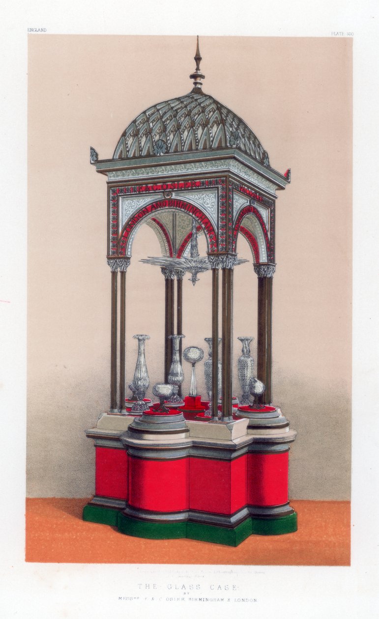 Glaskassen, 1800-tallet. af John Burley Waring