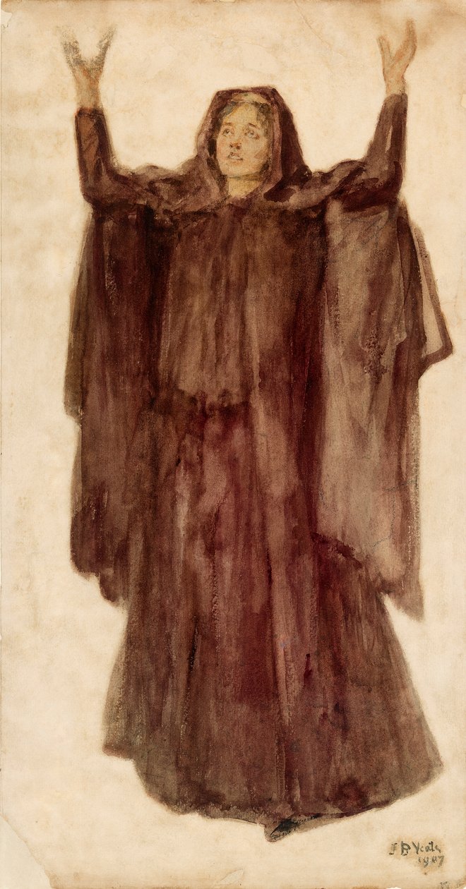 Maude Gonne McBride af John Butler Yeats