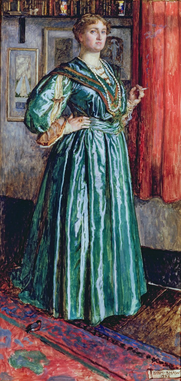 A Madame in a Bordel, 1905 af John Byam Liston Shaw