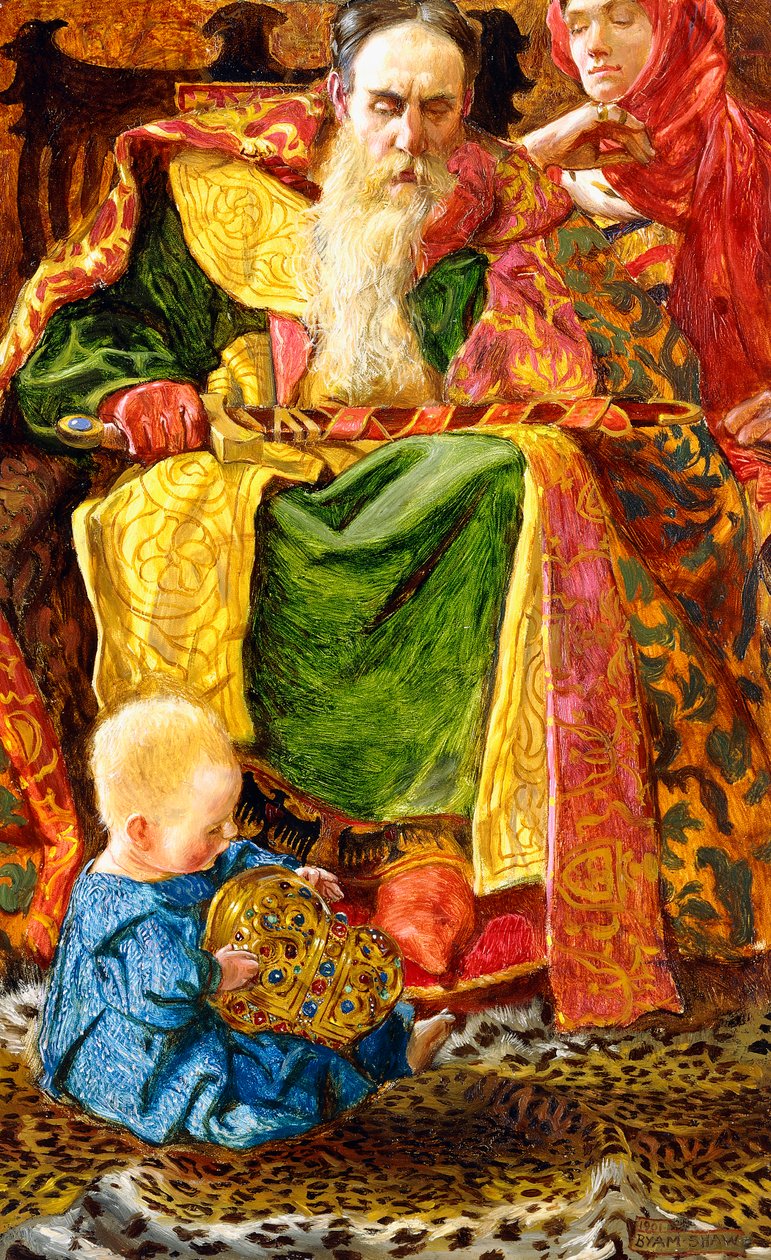 Og hvem ved, om han skal være en vis mand eller en tåbe, 1901 af John Byam Liston Shaw
