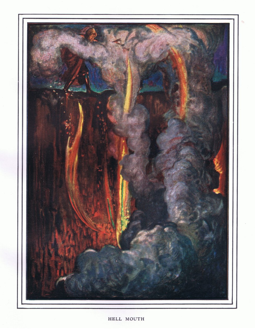 Helvedes mund af John Byam Liston Shaw