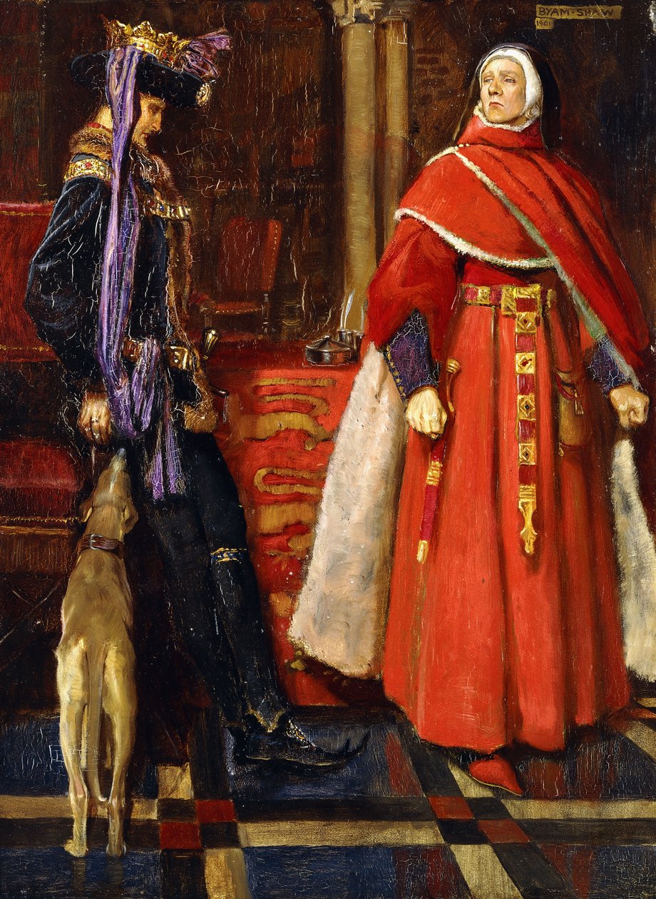Det er bedre at høre de vises irettesættelse end for en mand at høre tåbernes sang, 1901 af John Byam Liston Shaw