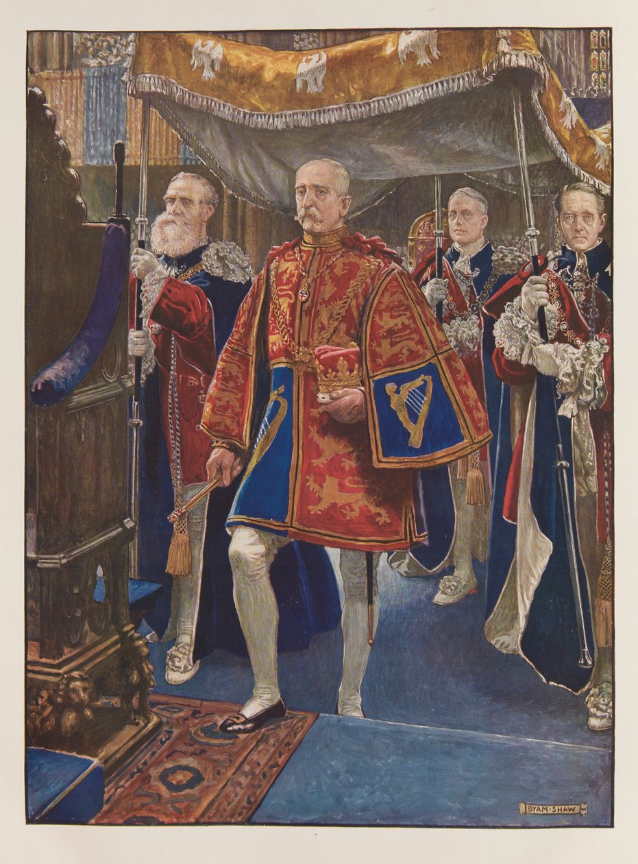 Kong Edward VII kroning af John Byam Liston Shaw