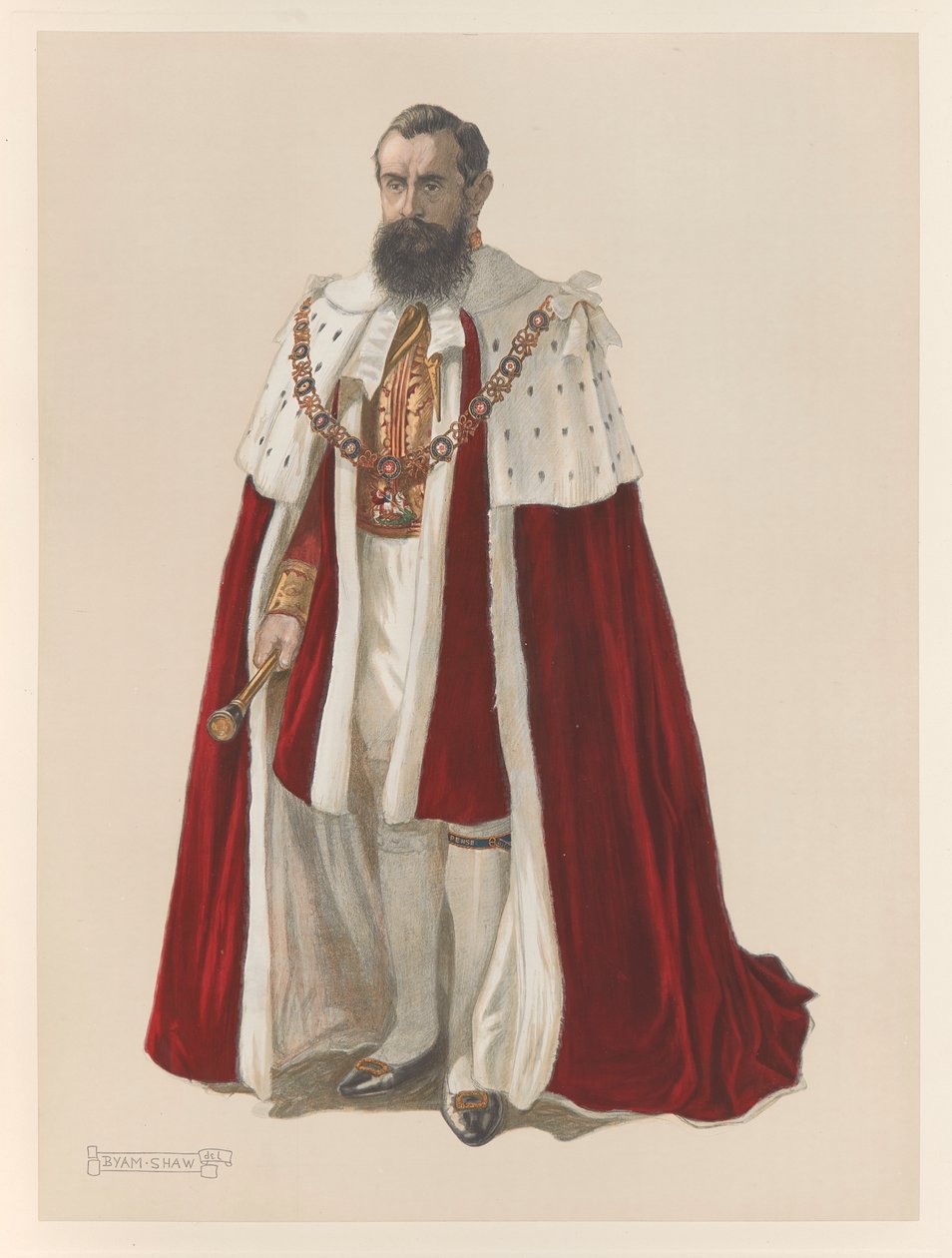 Kong Edward VII kroning af John Byam Liston Shaw