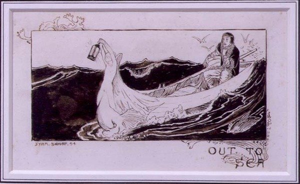 Ud til havet af John Byam Liston Shaw