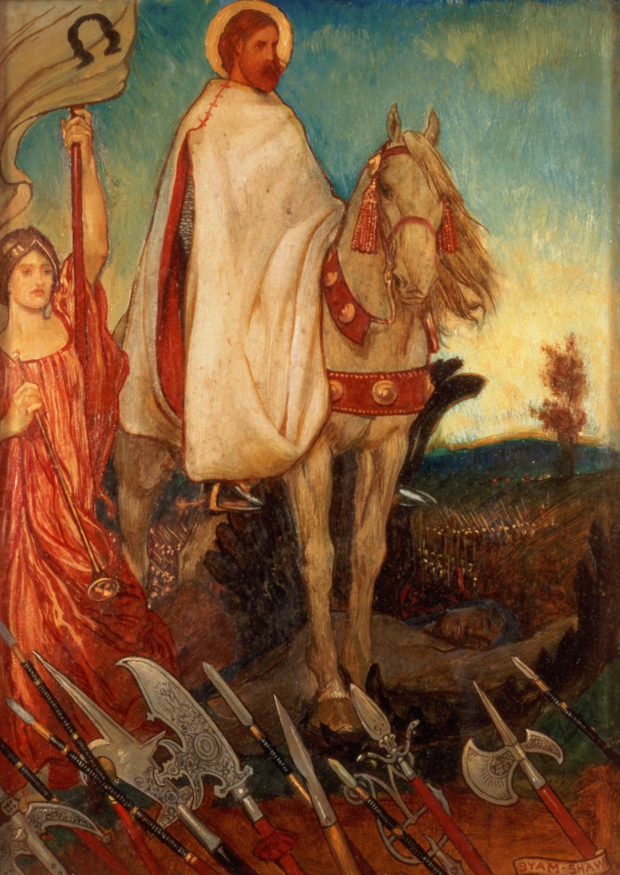 Vejen til Golgata (panel) af John Byam Liston Shaw