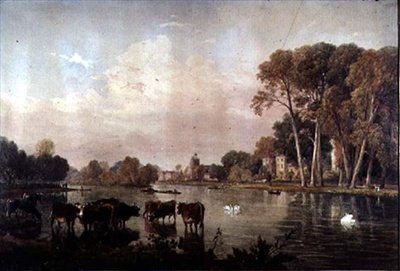 Færgen ved Twickenham af John Byrne