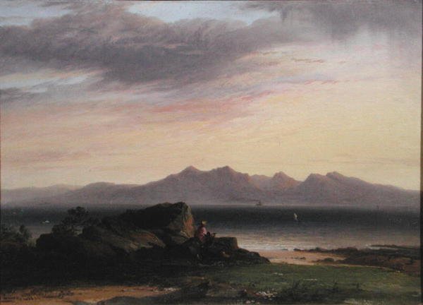 Arran, fra Millport, Cumbrae af John Cairns