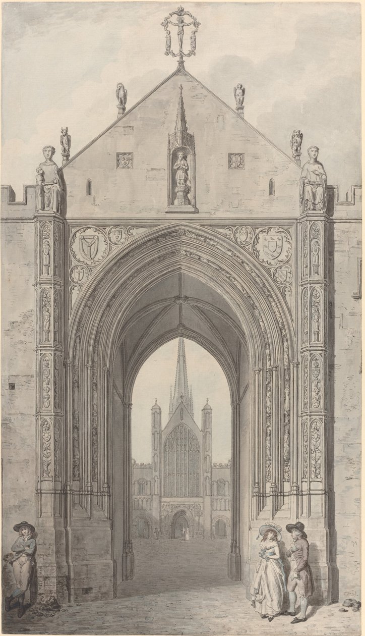 Erpingham Gate, Norwich af John Carter