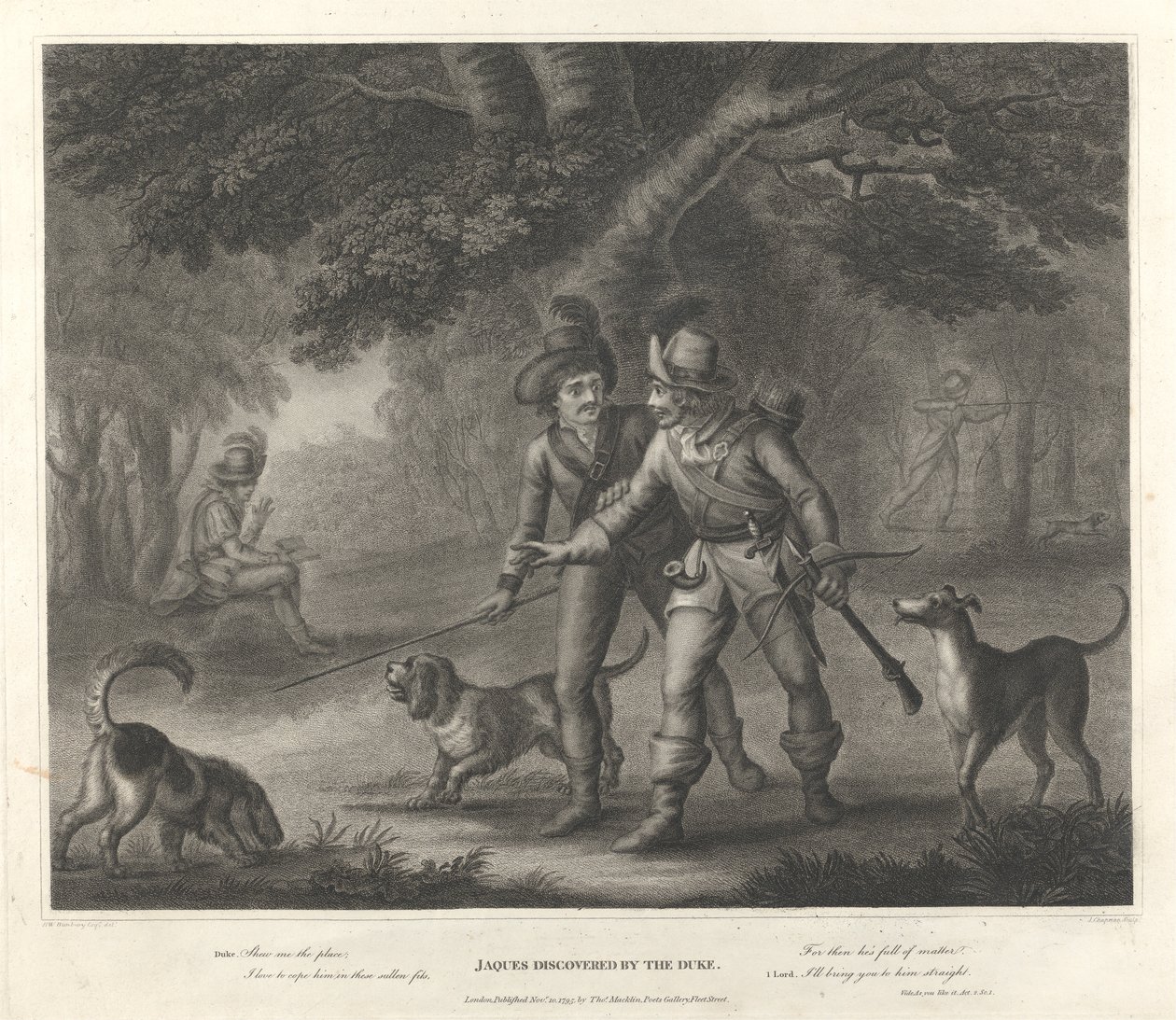Jacques opdaget af hertugen af John Chapman