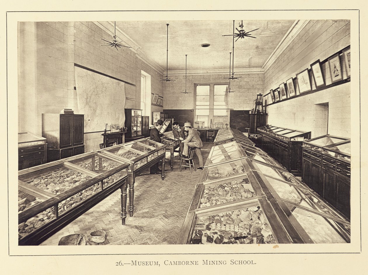 Museum, Camborne Mineskole af John Charles Burrow