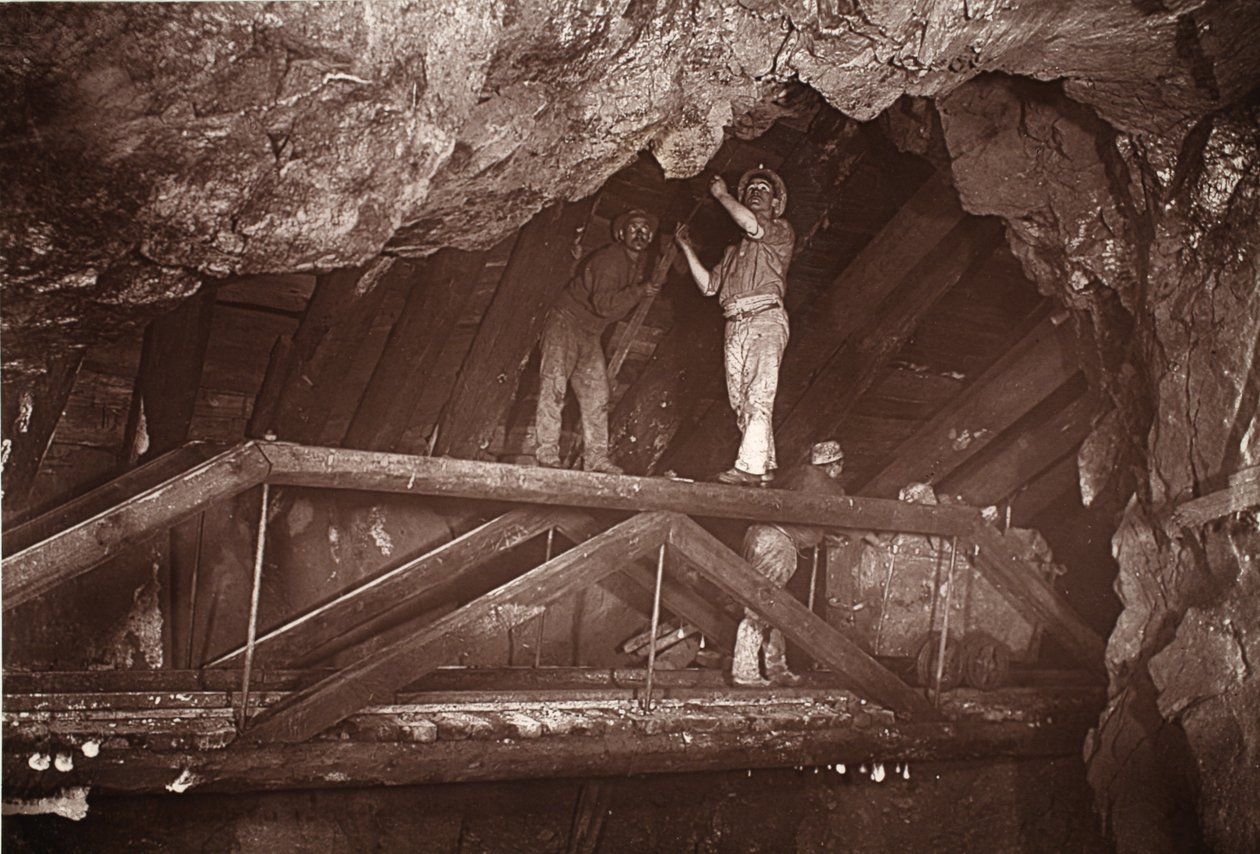 The Bridge, East Pool mine, illustration fra 