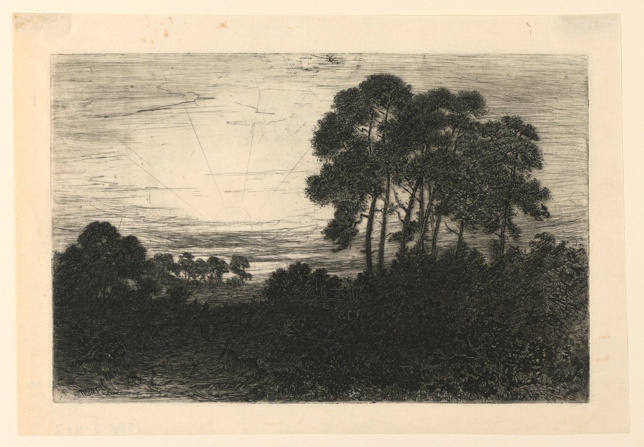 Solnedgang af John Charles Robinson