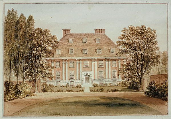 Balmes House, Middlesex af John Chessell Buckler