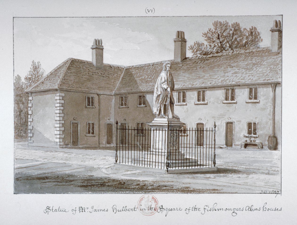 Statue af James Hulbert, St Peter
