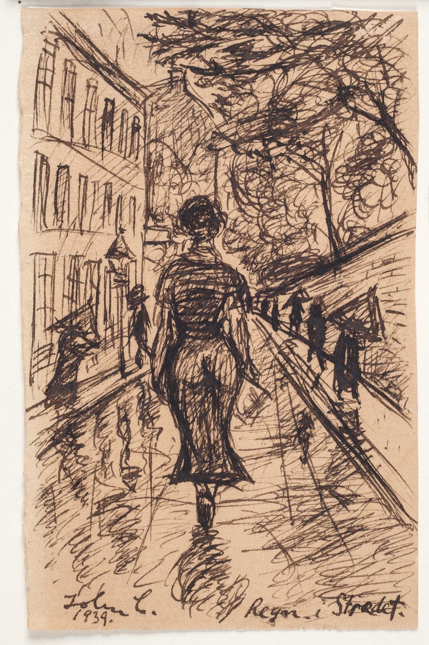 Regn i strædet af John Christensen