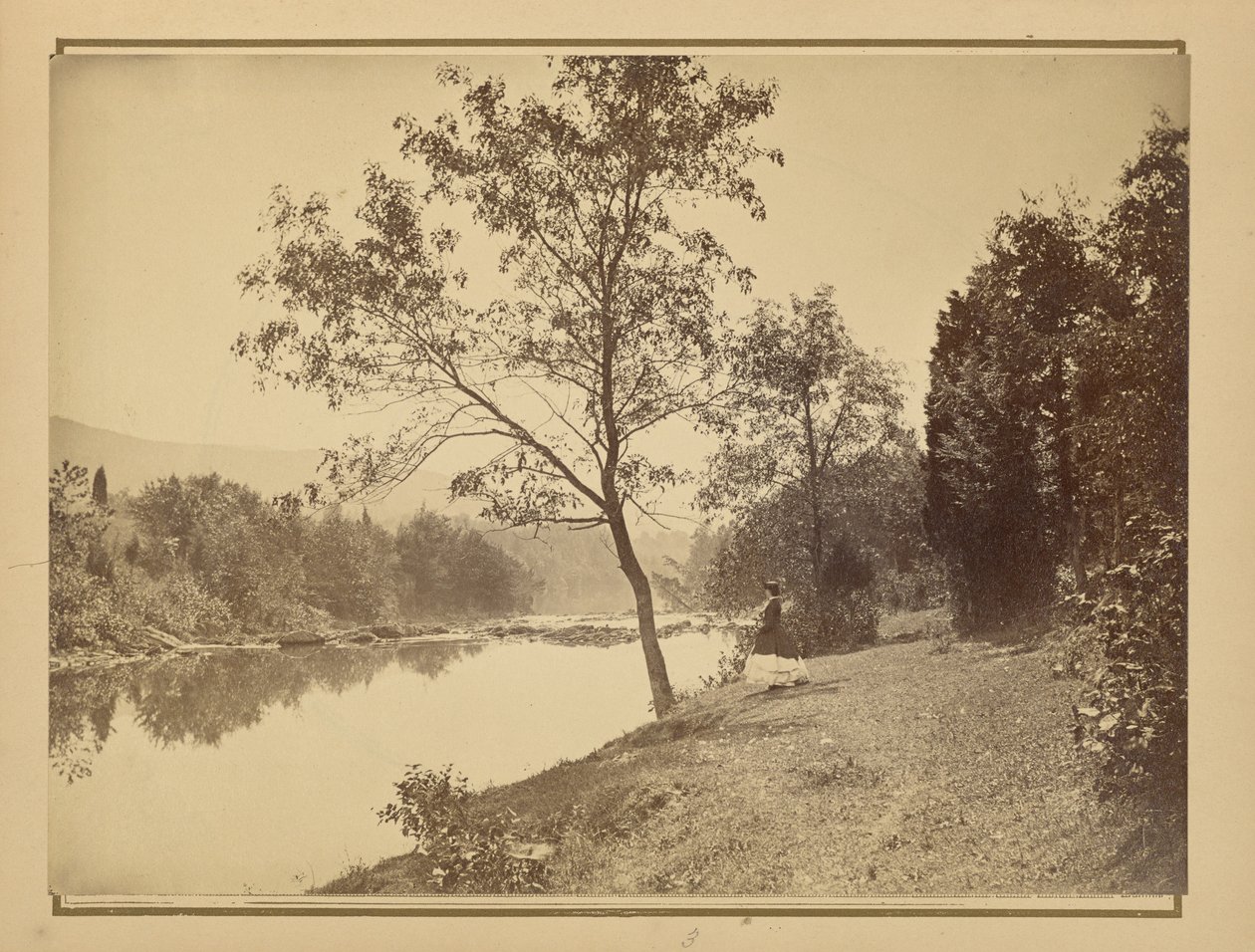 Matteawan Creek. Dutchess Co. N.Y. af John Coates Browne
